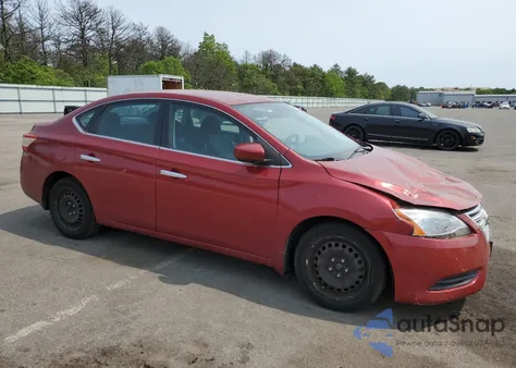 2014 Nissan Sentra S из США, поврежденный, VIN 3N1AB7AP1EY229516